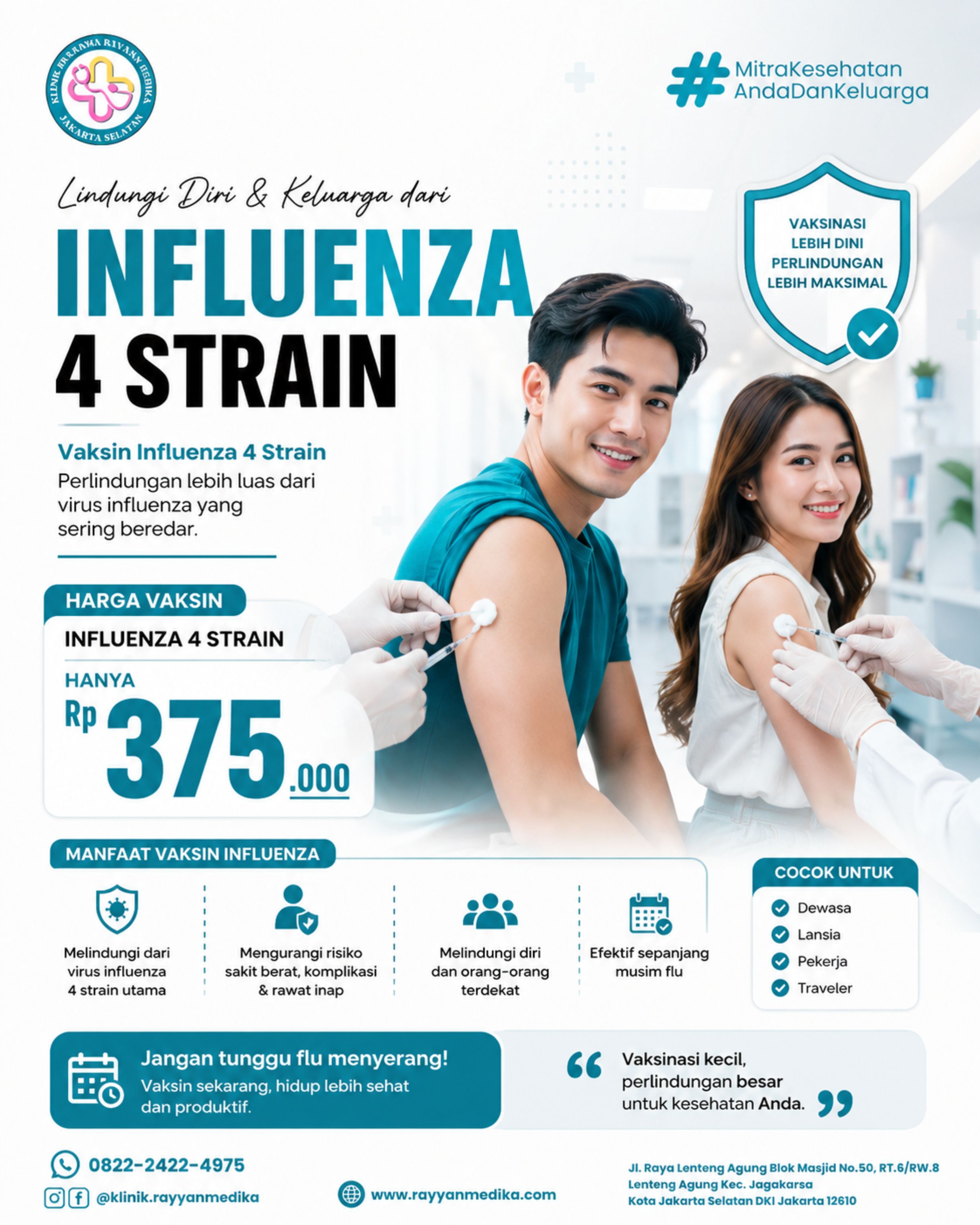 Vaksin Influenza Jakarta Selatan