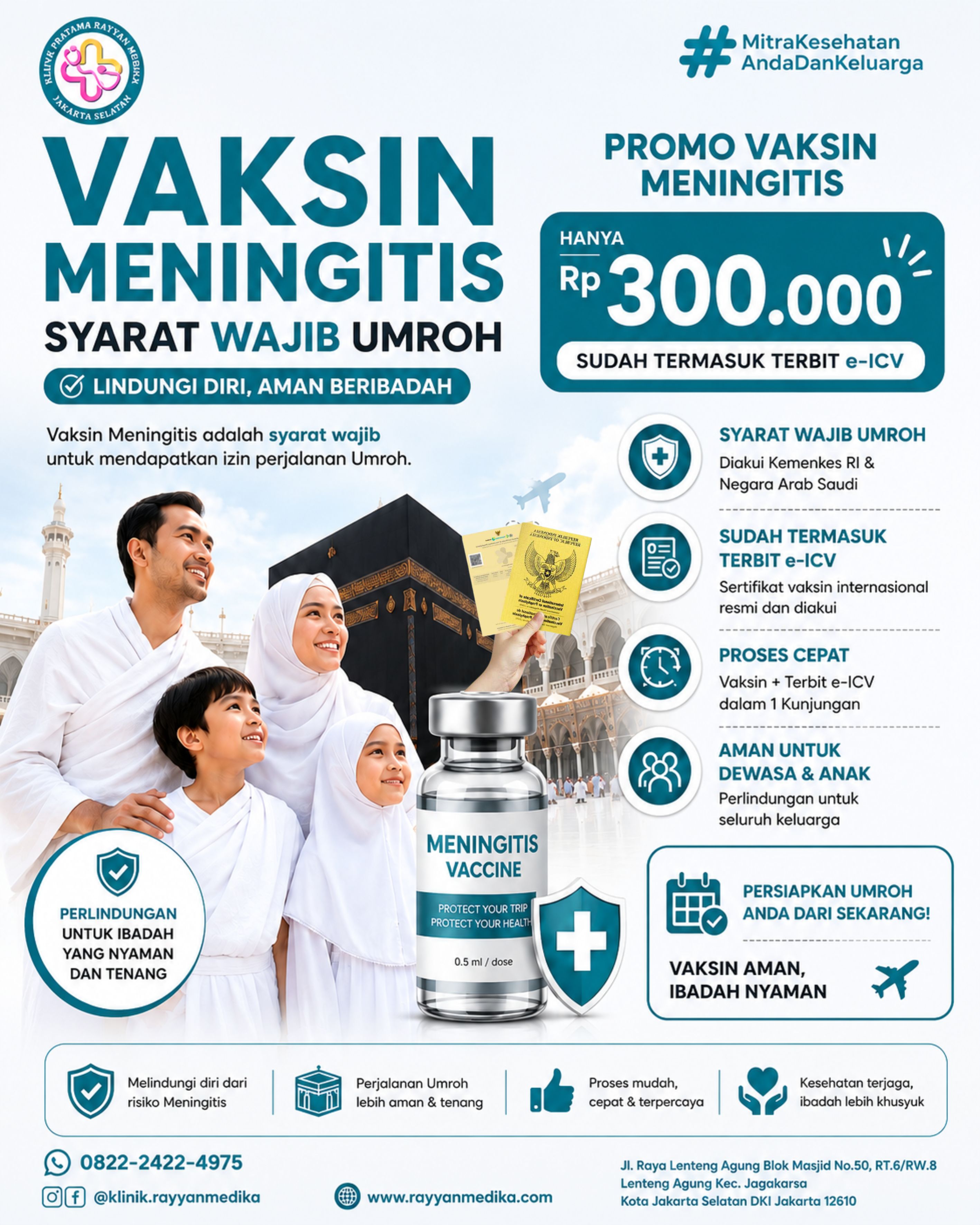 Vaksin Meningitis Jakarta Selatan