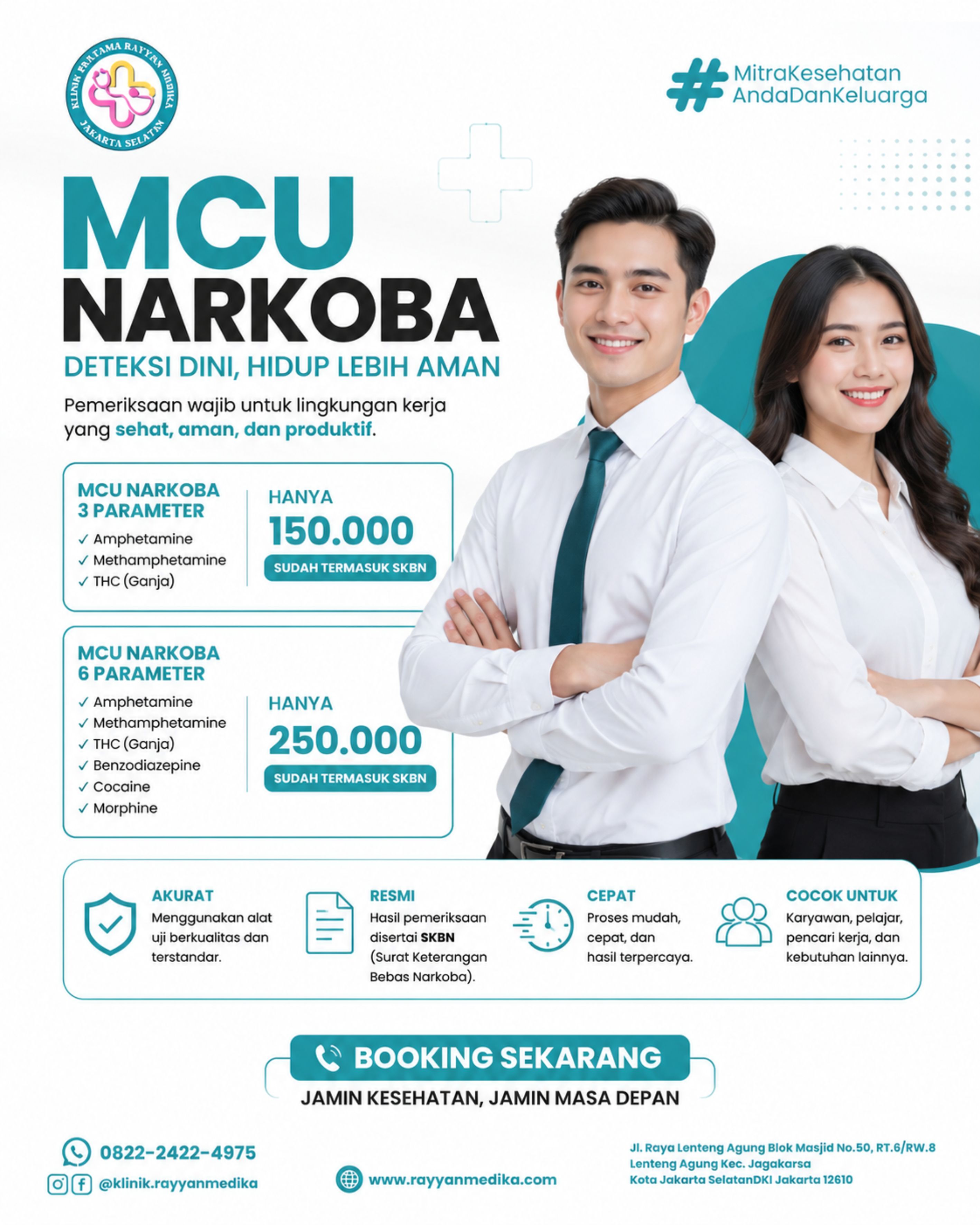 TES NARKOBA SKBN JAKARTA SELATAN